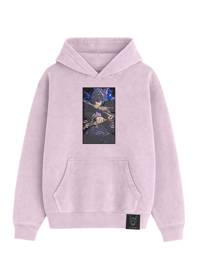Hoodie Solo Leveling Sung Jin Woo Rectángulo