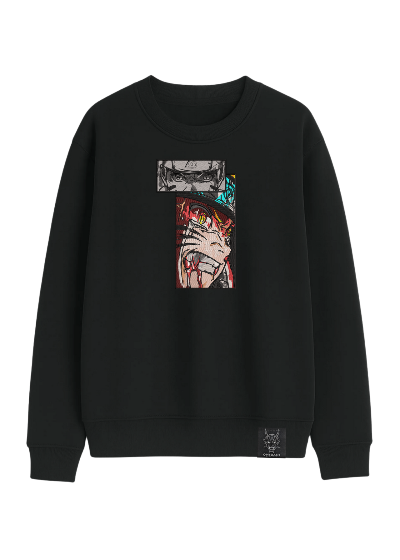 Crewneck Naruto Recuadros