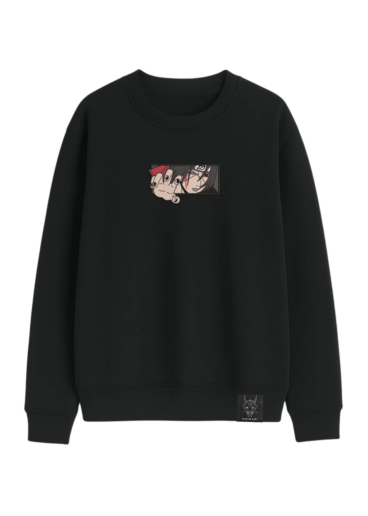 Crewneck Itachi Uchiha Amaterasu Recuadro