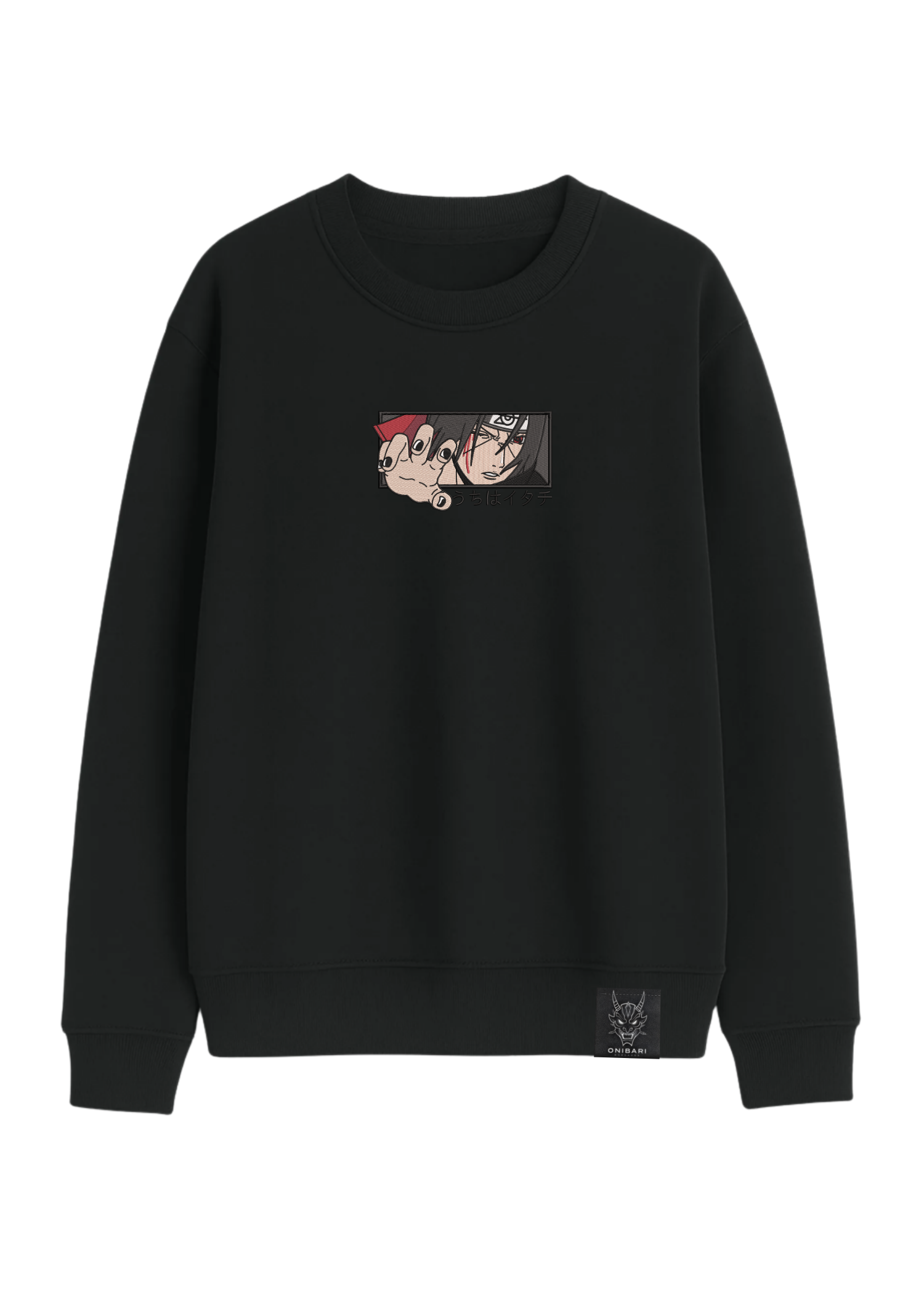 Crewneck Itachi Uchiha Amaterasu Recuadro