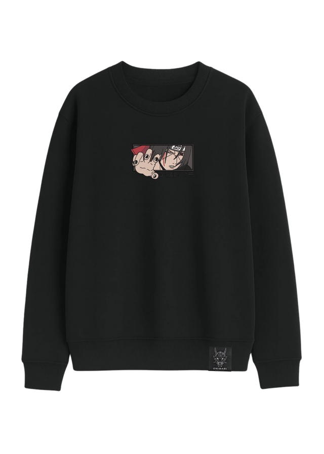 Crewneck Itachi Uchiha Amaterasu Recuadro