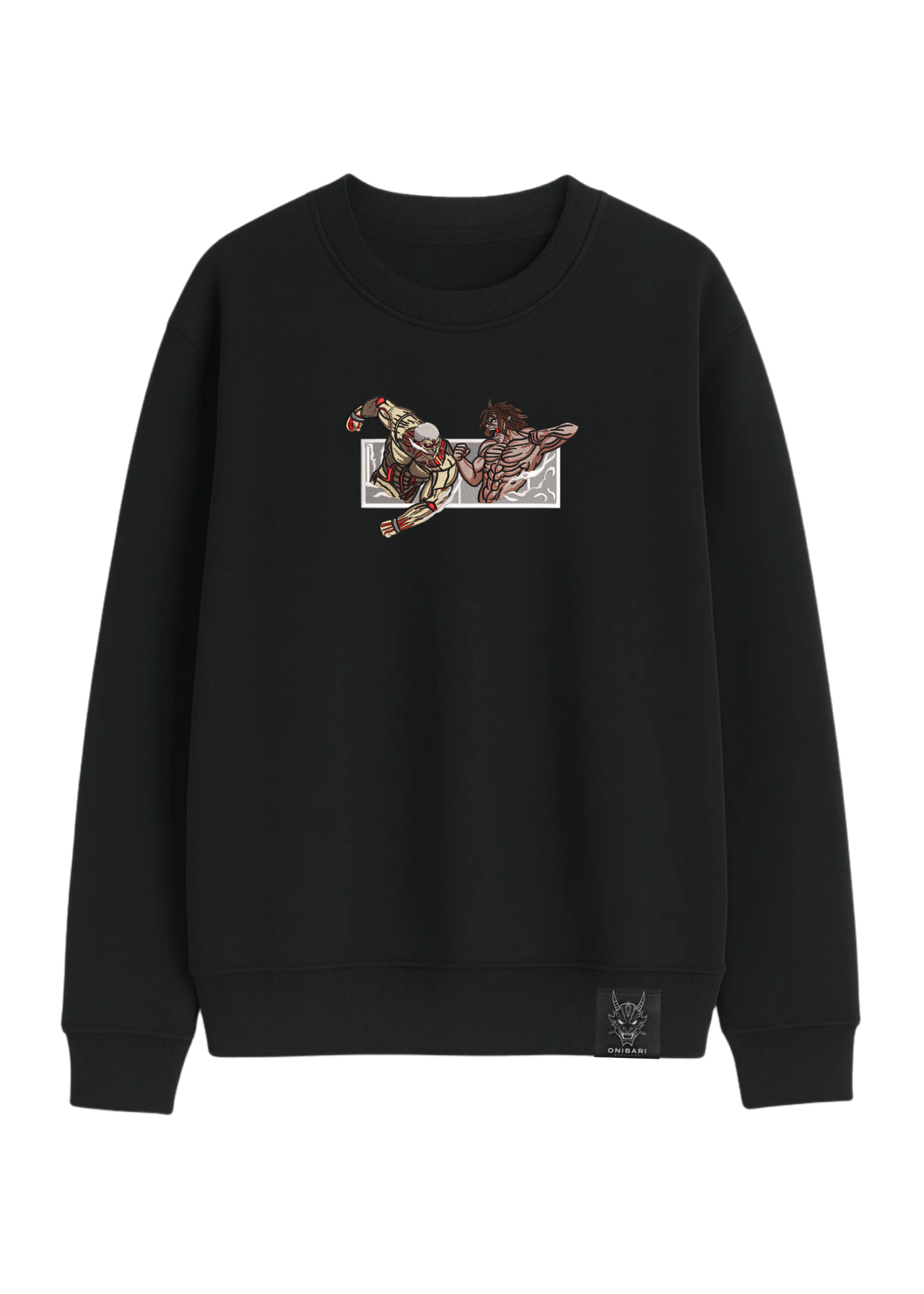 Crewneck Titán De Ataque VS Titán Acorazado