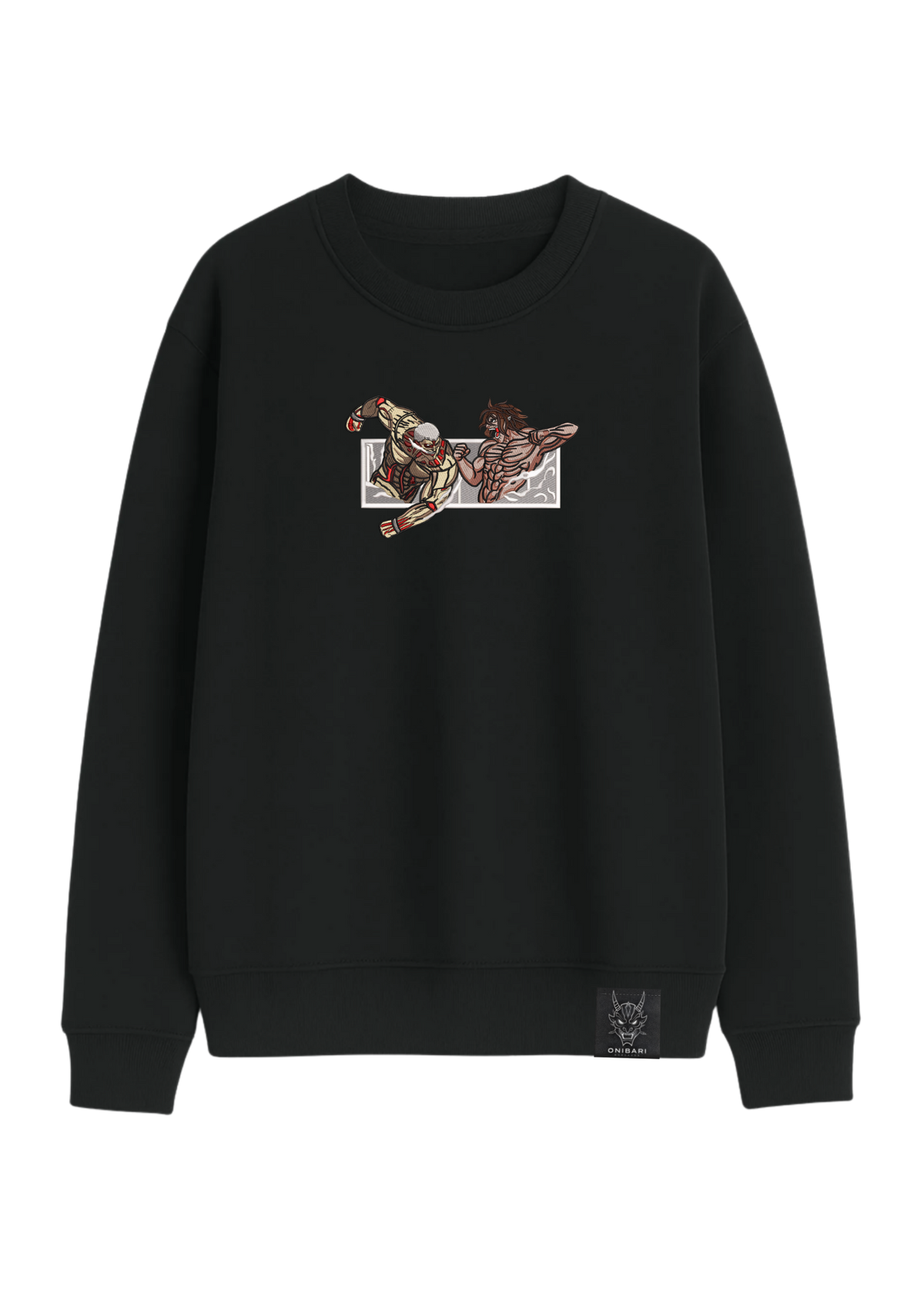 Crewneck Titán De Ataque VS Titán Acorazado