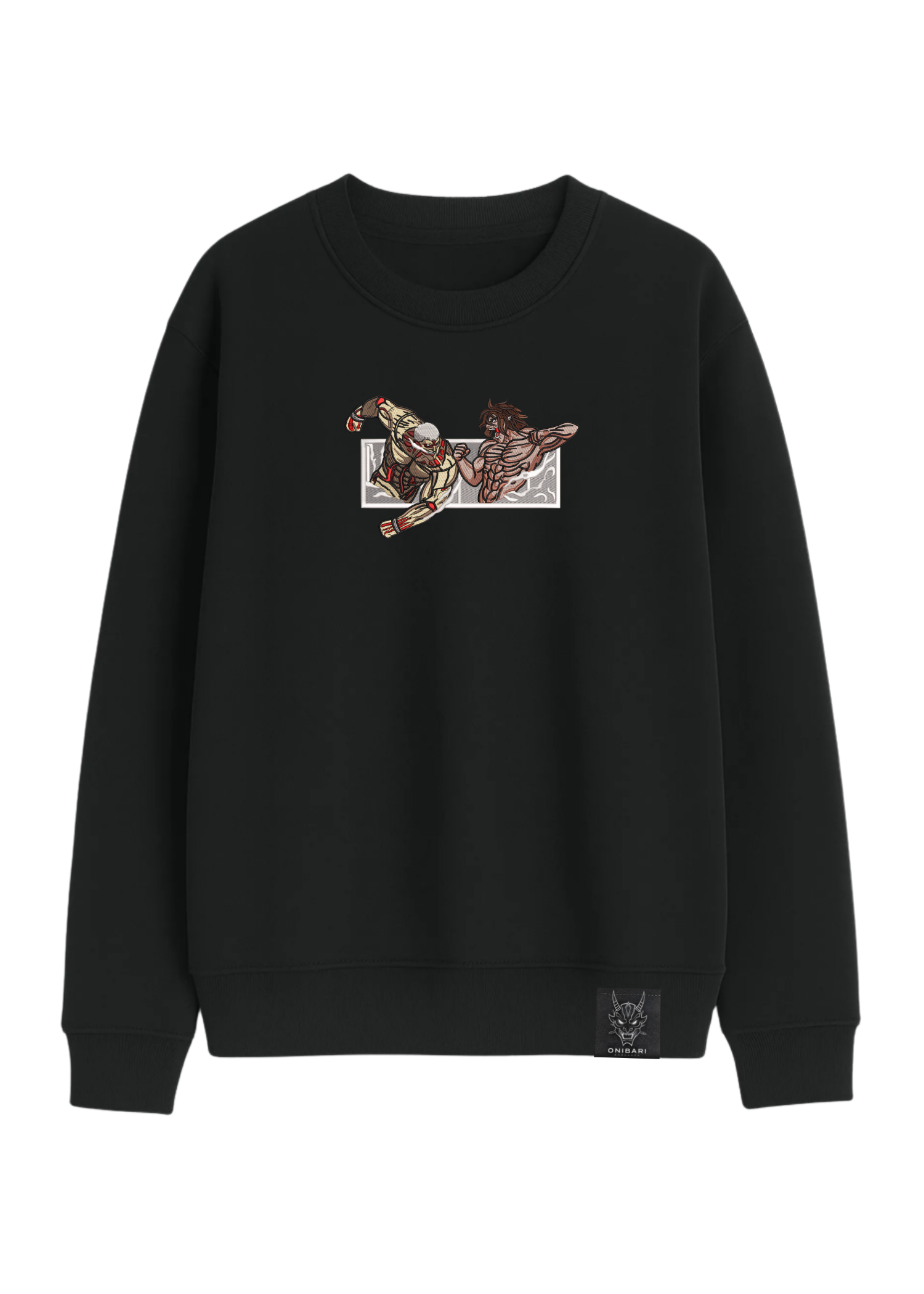 Crewneck Titán De Ataque VS Titán Acorazado
