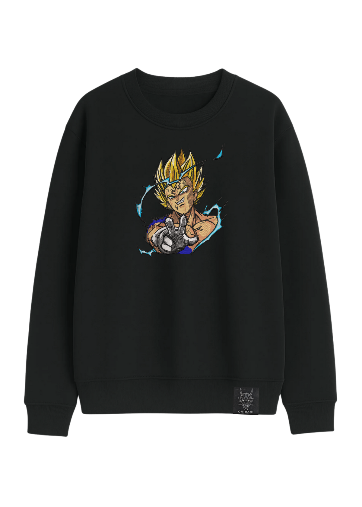 Crewneck Majin Vegeta Super Sayan