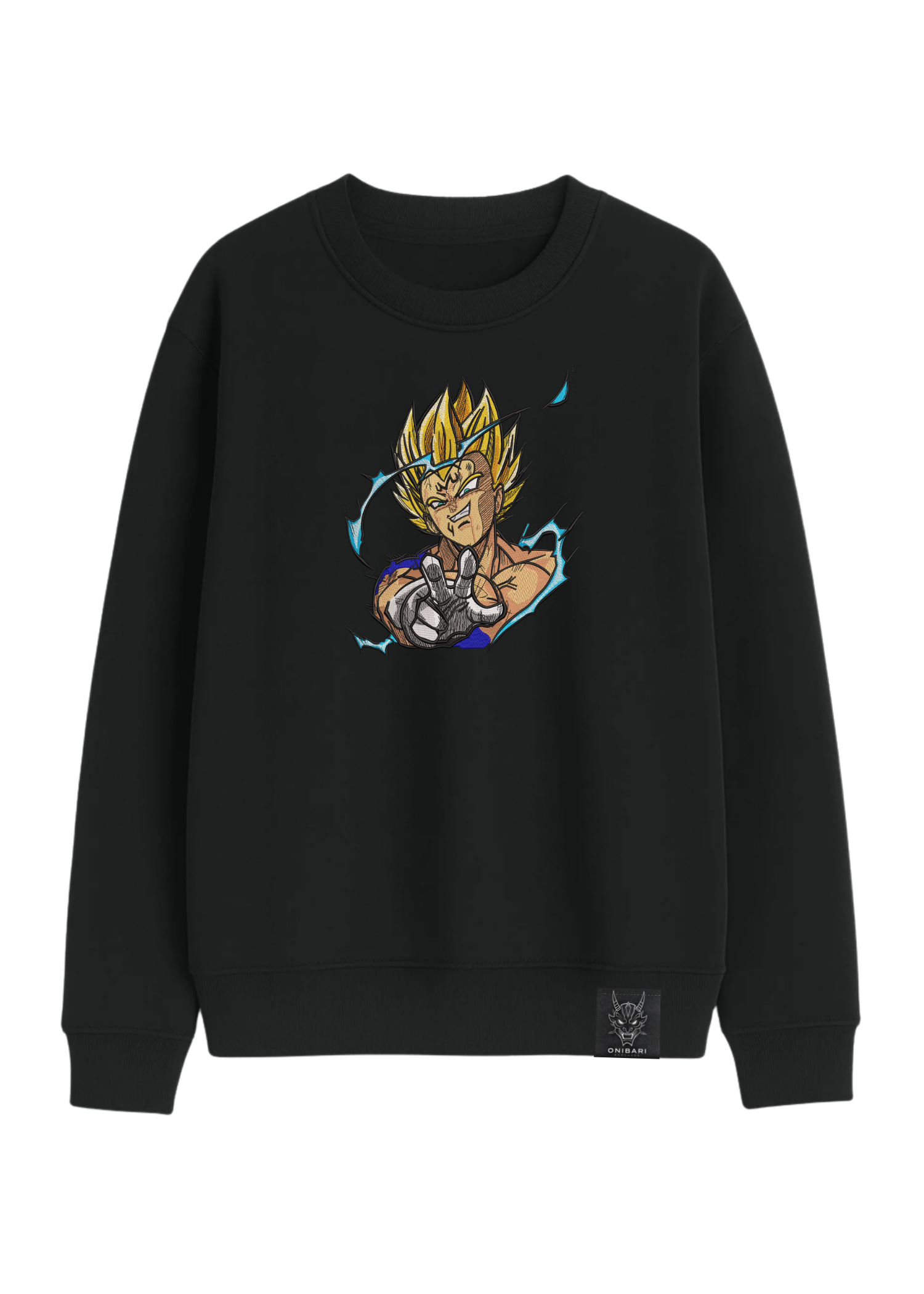 Crewneck Majin Vegeta Super Sayan