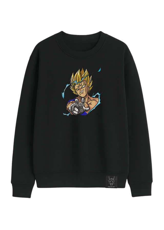 Crewneck Majin Vegeta Super Sayan
