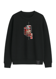Crewneck Goku Ultra Instinto Recuadros