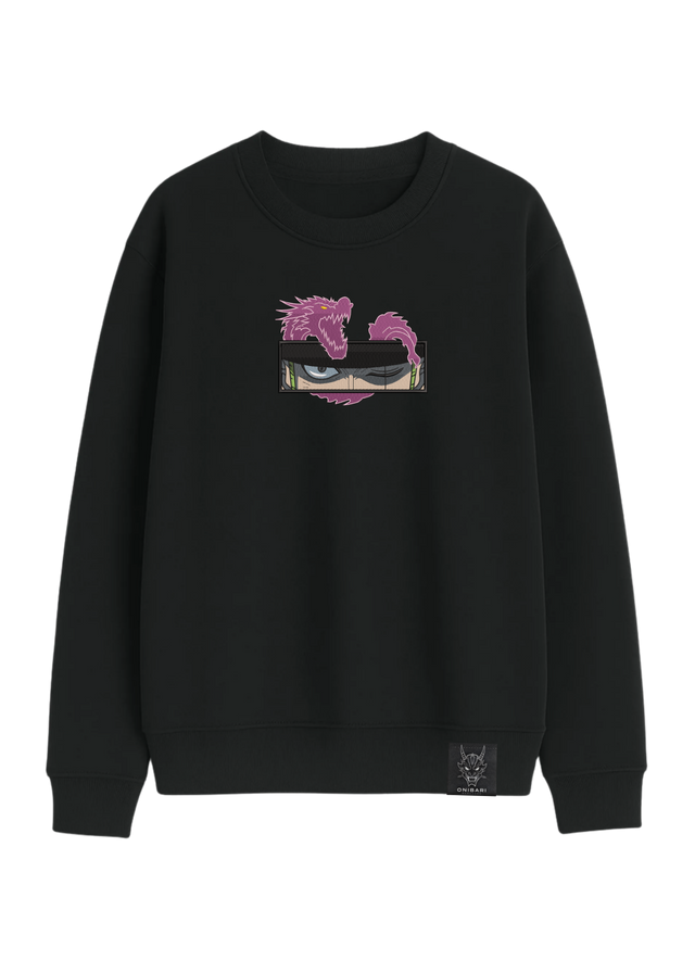 Crewneck Zoro Roronoa Ojos Dragón