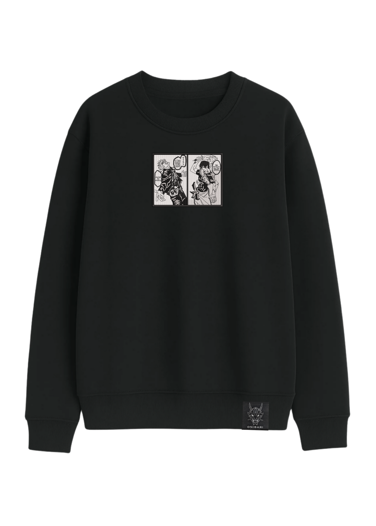 Crewneck Satoru Gojo VS Toji Fushiguro Manga