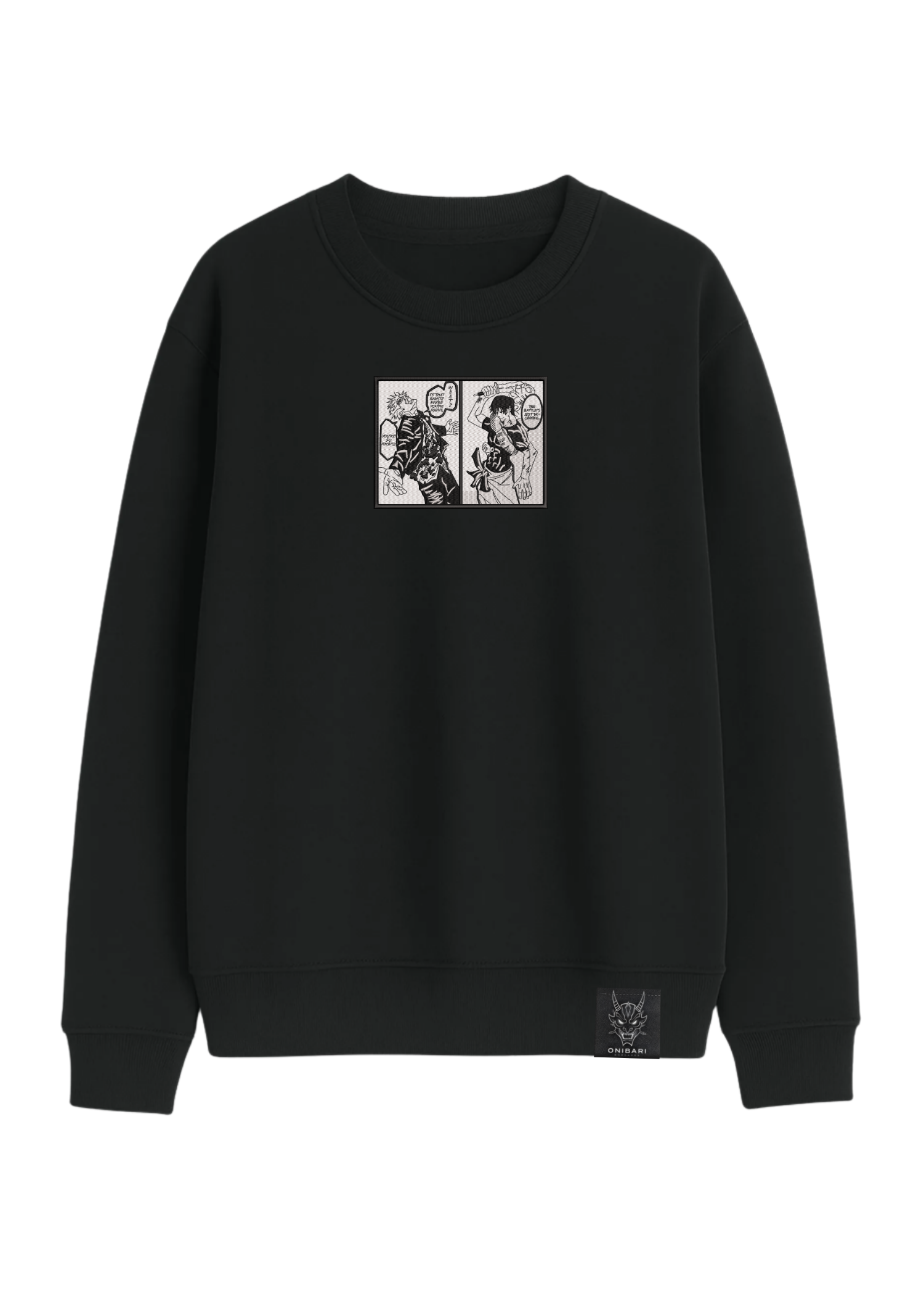 Crewneck Satoru Gojo VS Toji Fushiguro Manga
