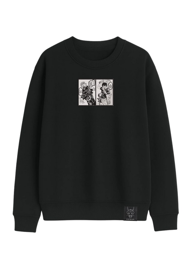 Crewneck Satoru Gojo VS Toji Fushiguro Manga