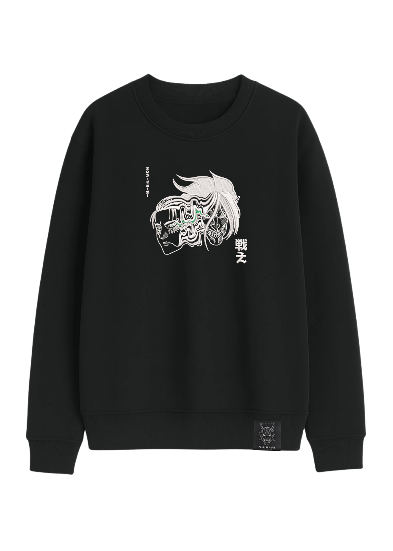 Crewneck Eren Yeager & Titán De Ataque