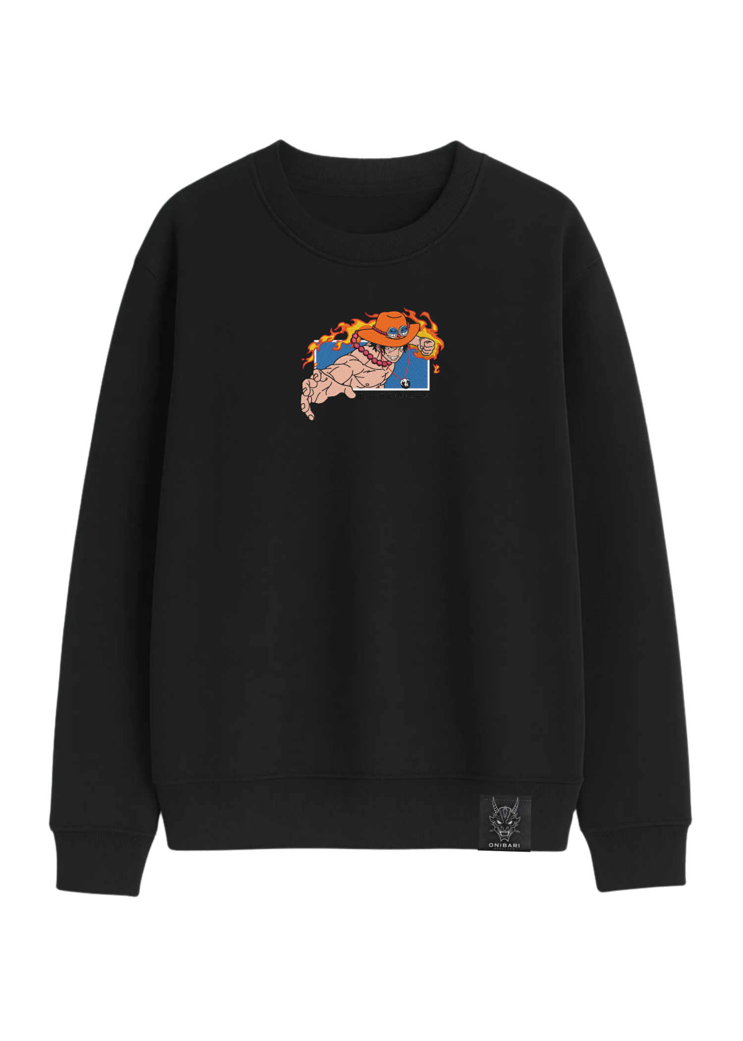 Crewneck Portgas D. Ace Puño De Fuego