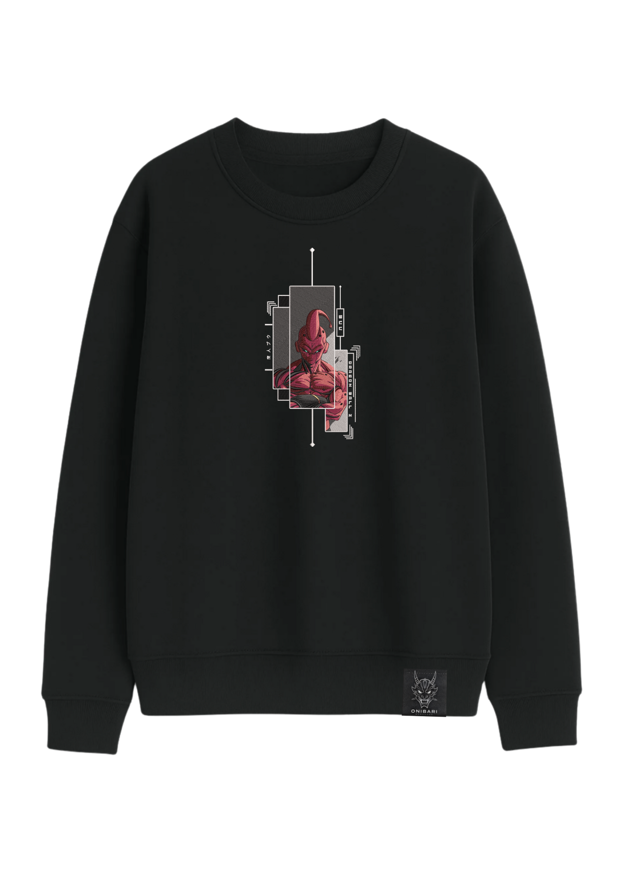 Crewneck Majin Buu Recuadros