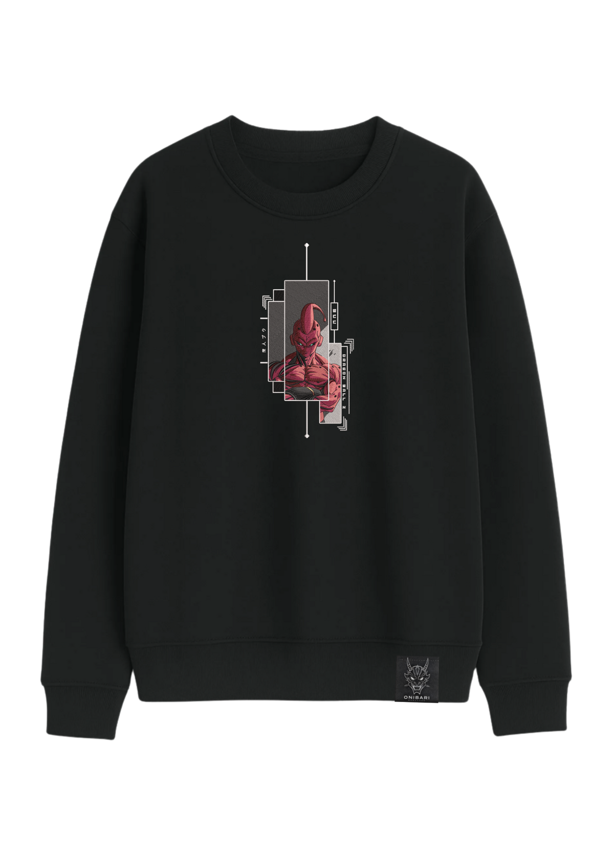 Crewneck Majin Buu Recuadros