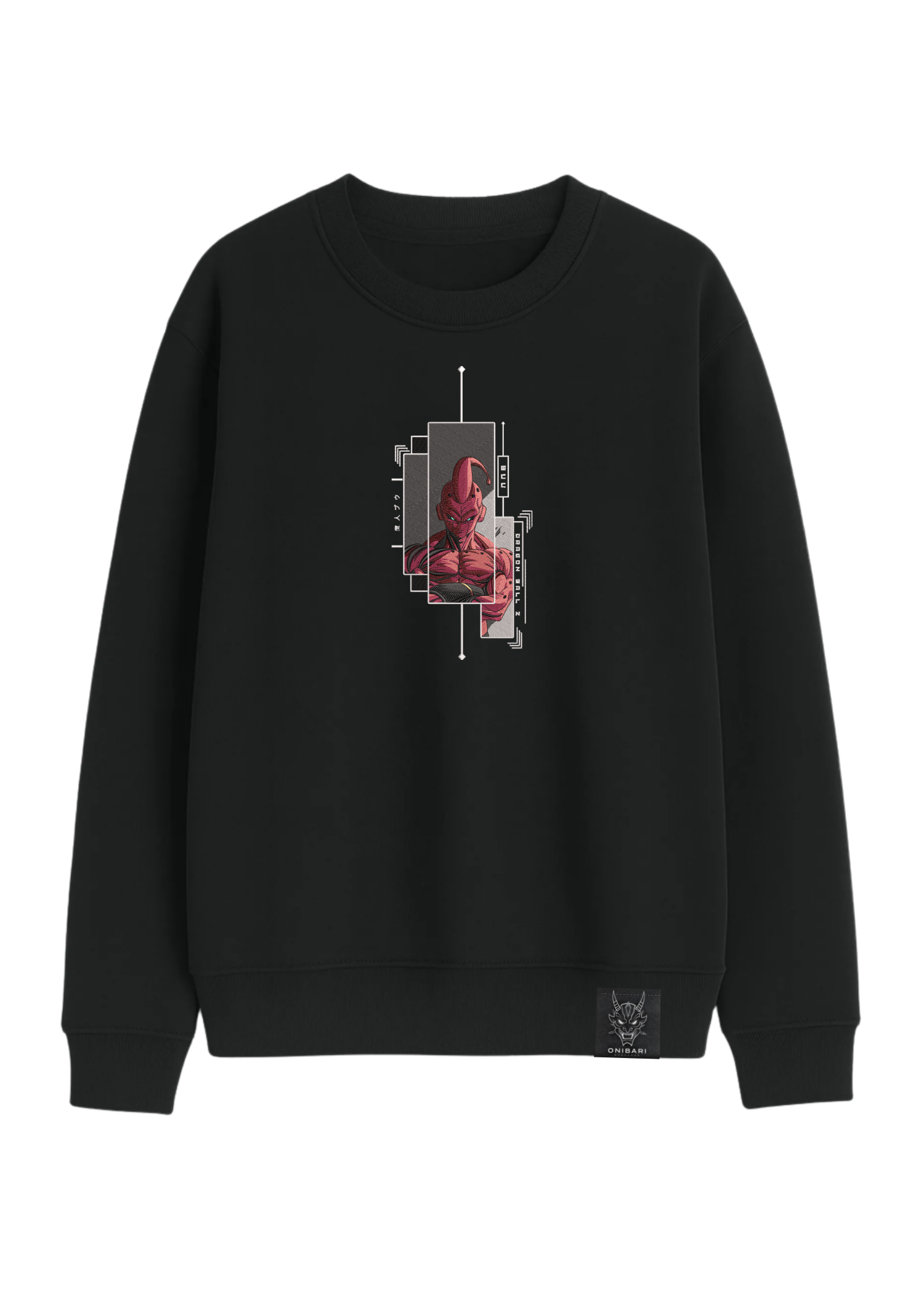 Crewneck Majin Buu Recuadros