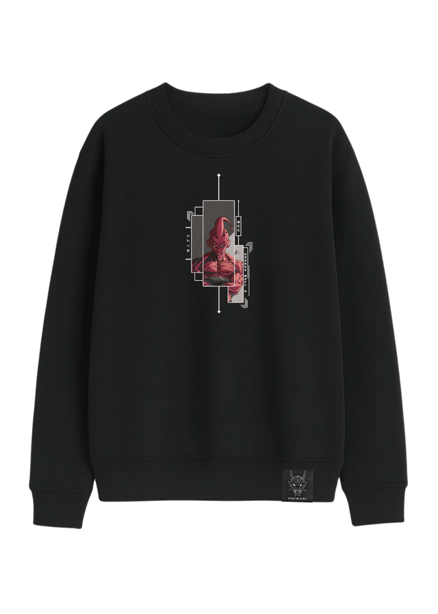 Crewneck Majin Buu Recuadros
