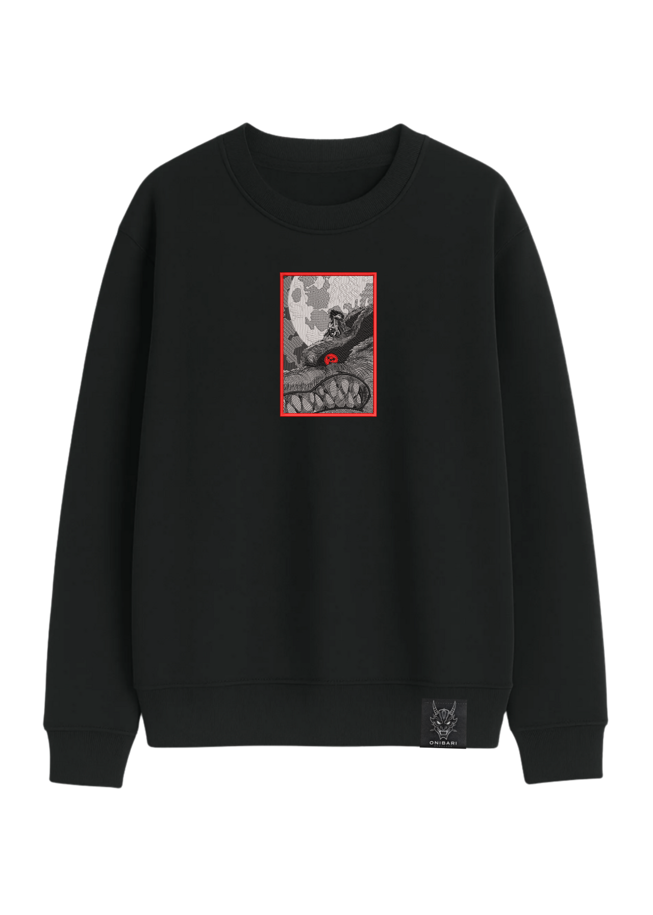 Crewneck Madara & Kyubi Recuadro