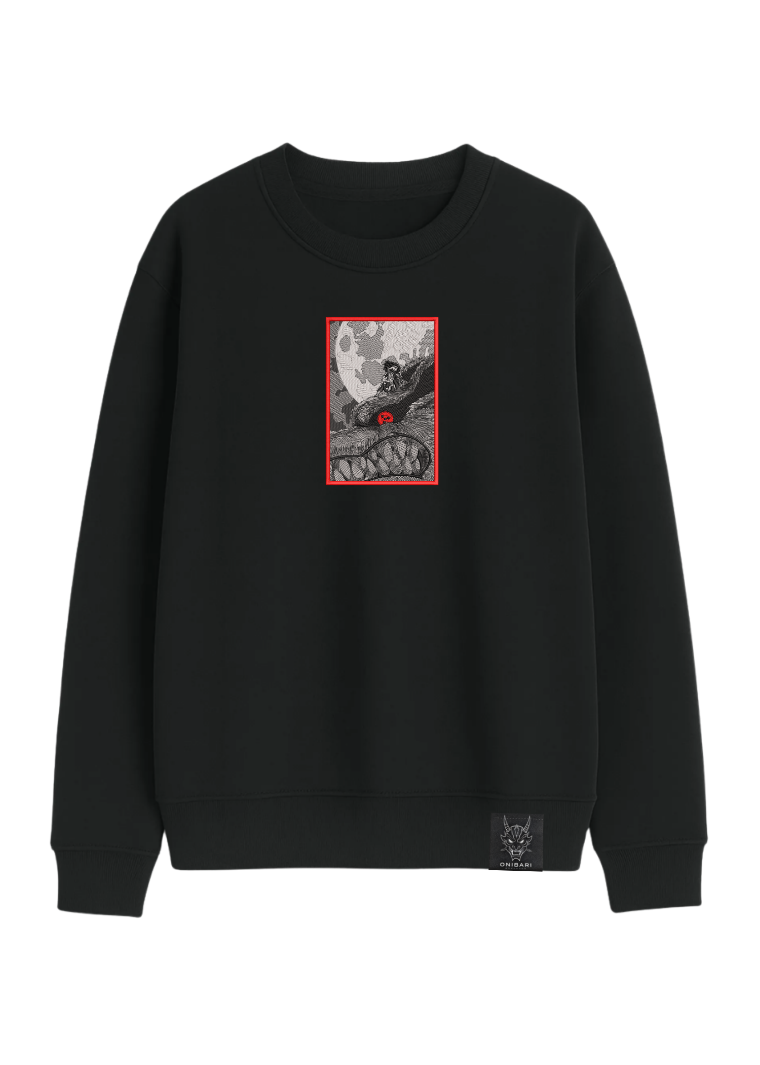 Crewneck Madara & Kyubi Recuadro
