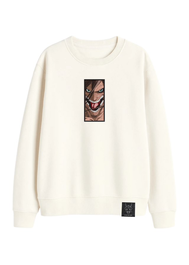 Crewneck Eren Titan De Ataque