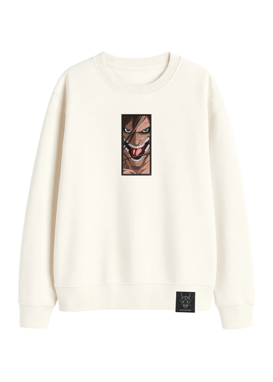 Crewneck Eren Titan De Ataque