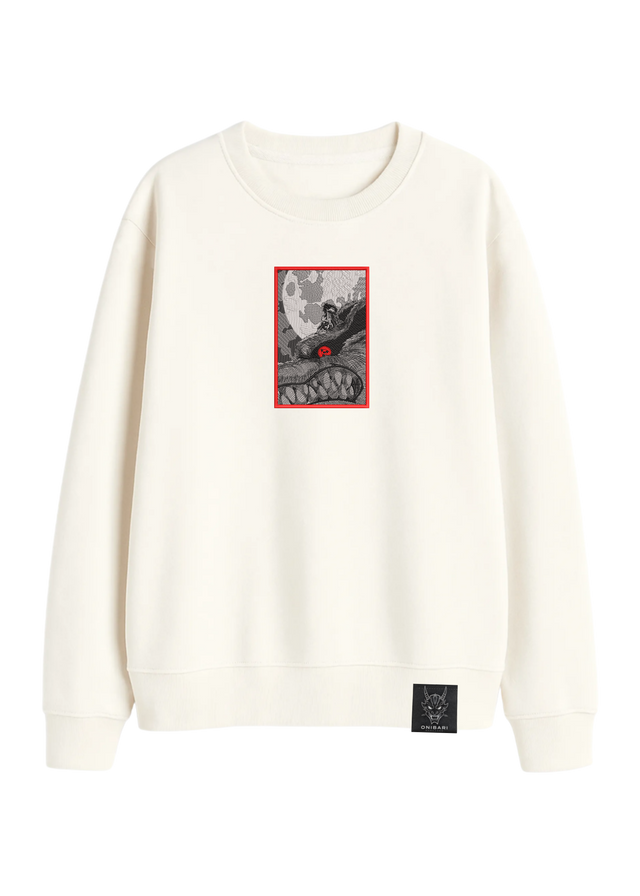 Crewneck Madara & Kyubi Recuadro