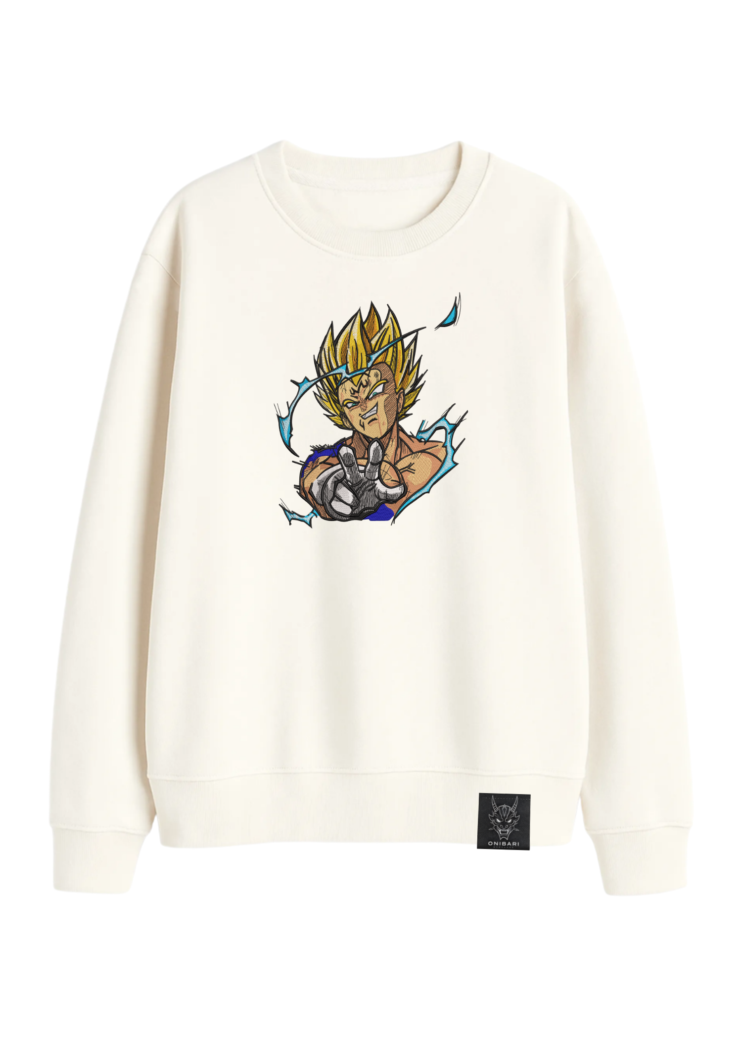 Crewneck Majin Vegeta Super Sayan