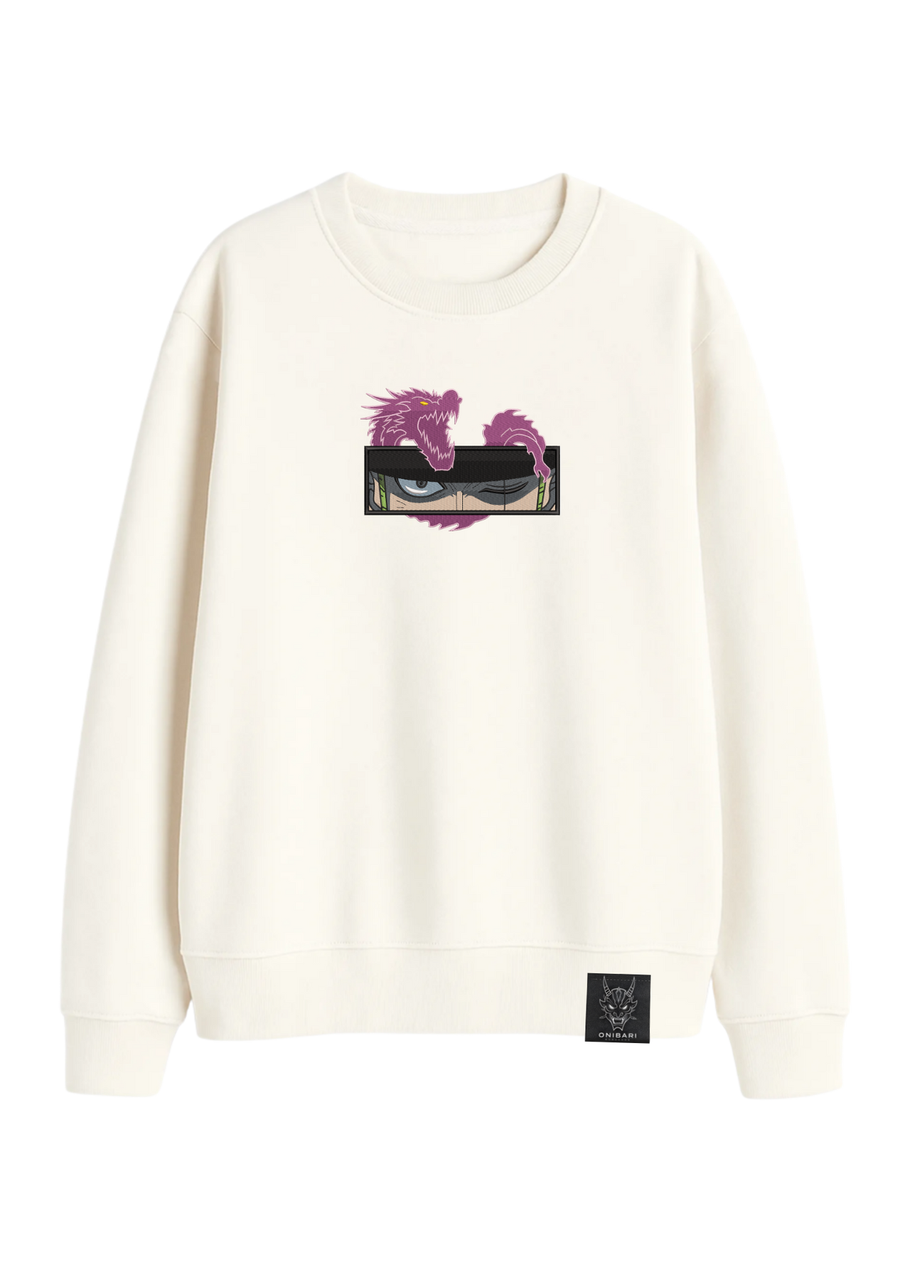Crewneck Zoro Roronoa Ojos Dragón