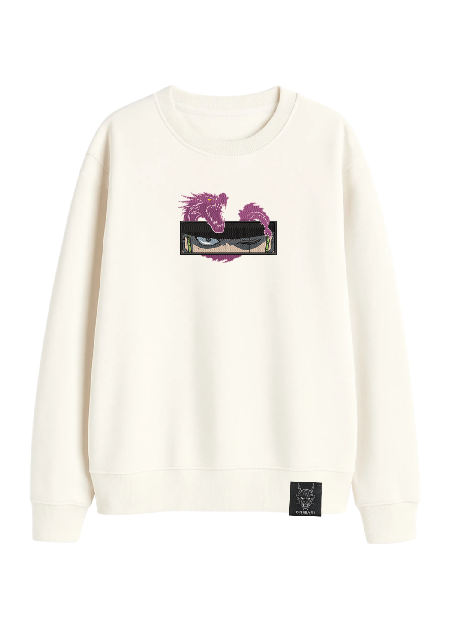Crewneck Zoro Roronoa Ojos Dragón