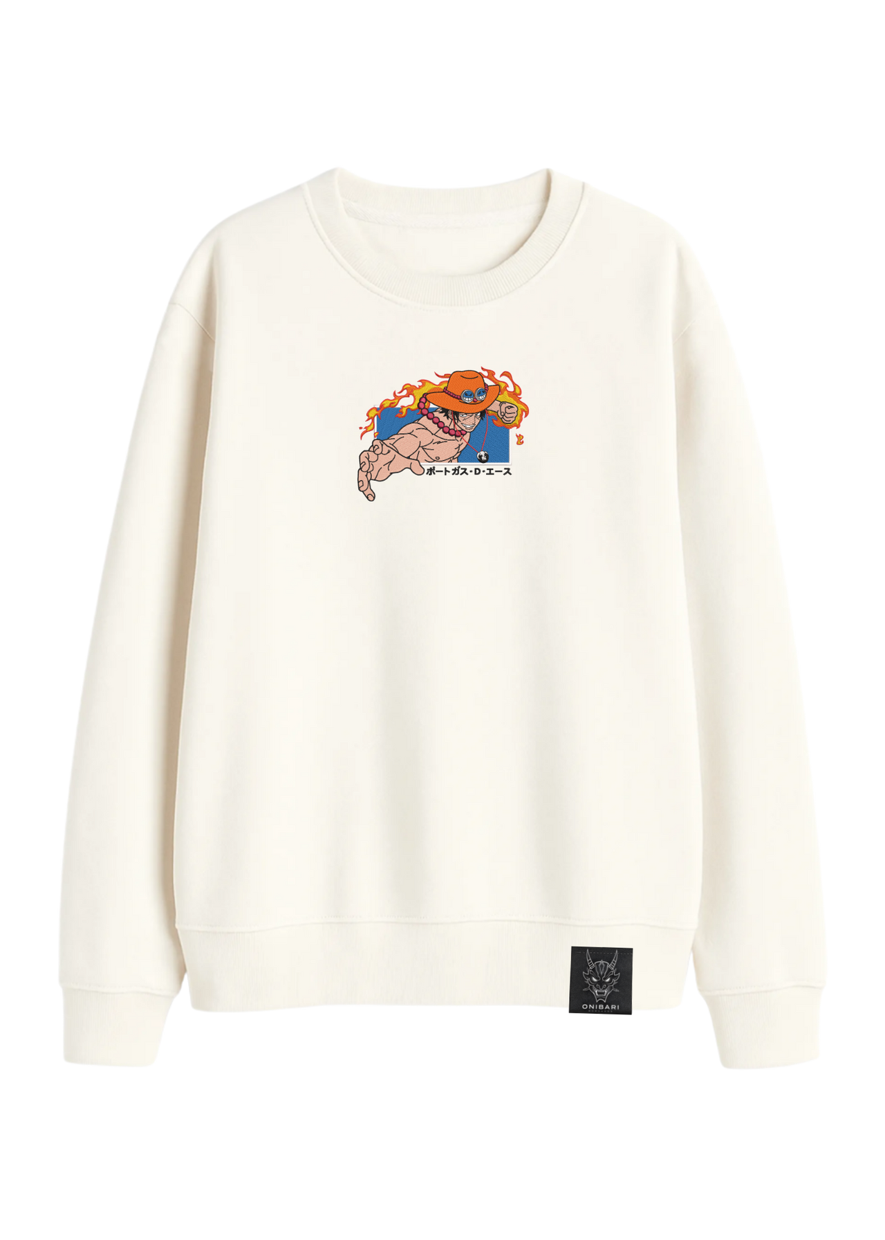 Crewneck Portgas D. Ace Puño De Fuego