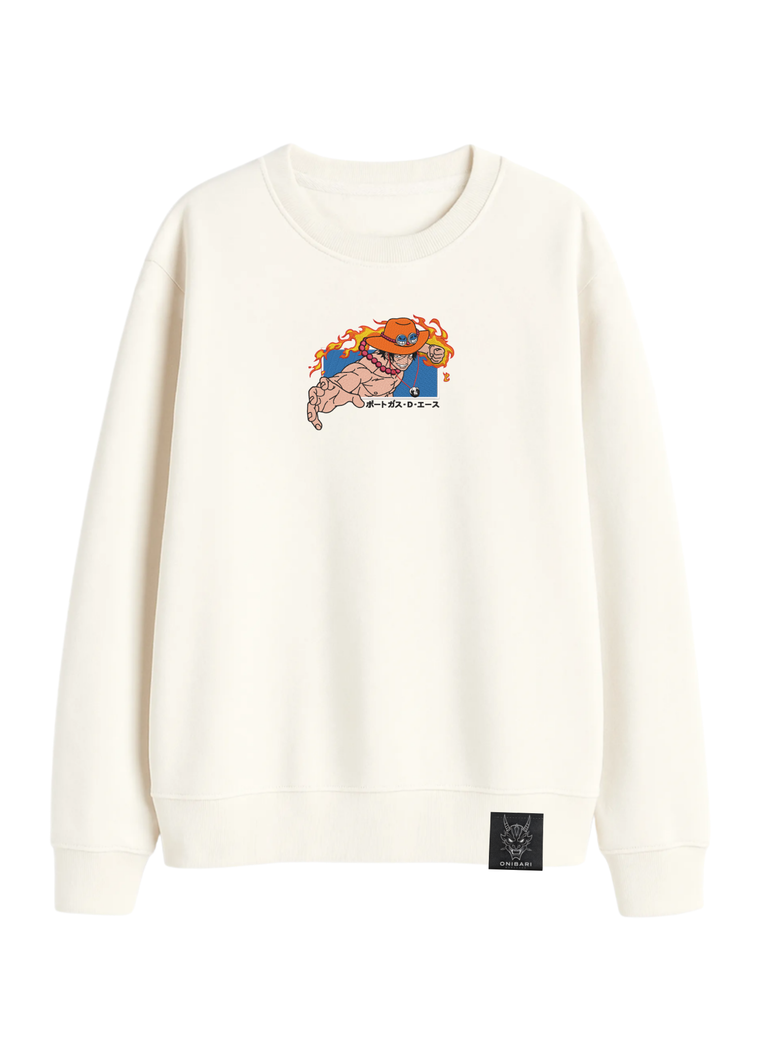 Crewneck Portgas D. Ace Puño De Fuego