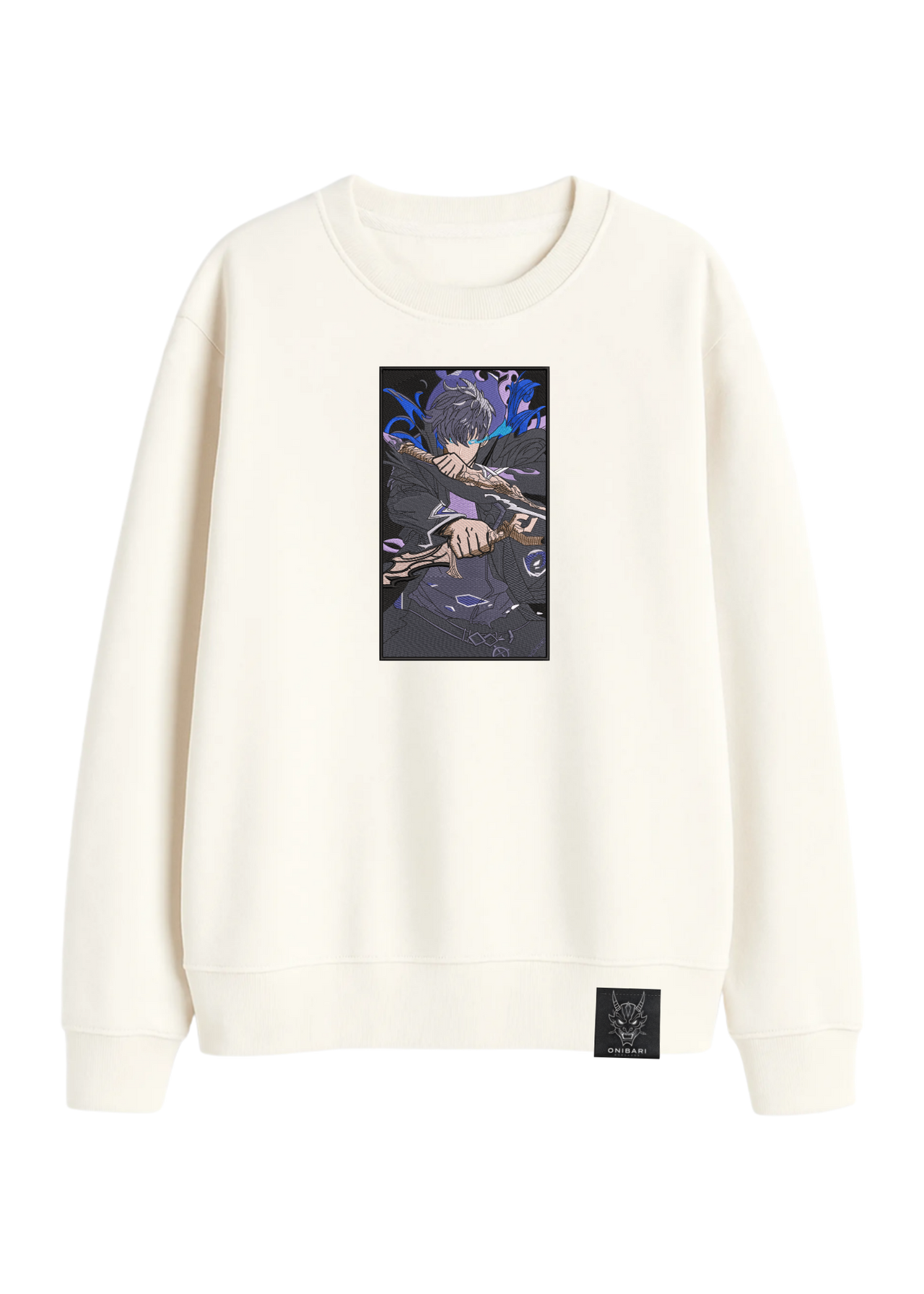 Crewneck Solo Leveling Sung Jin Woo Rectángulo