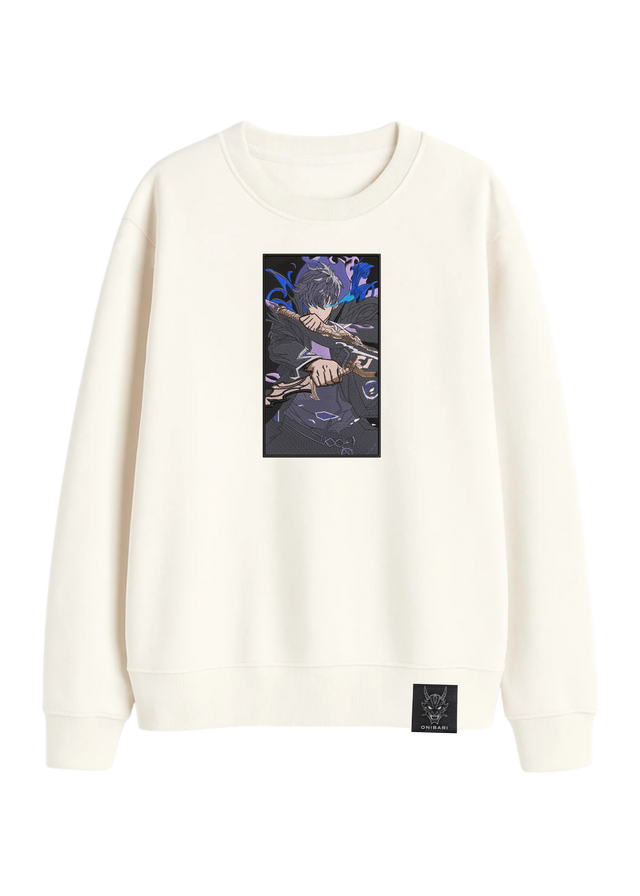 Crewneck Solo Leveling Sung Jin Woo Rectángulo