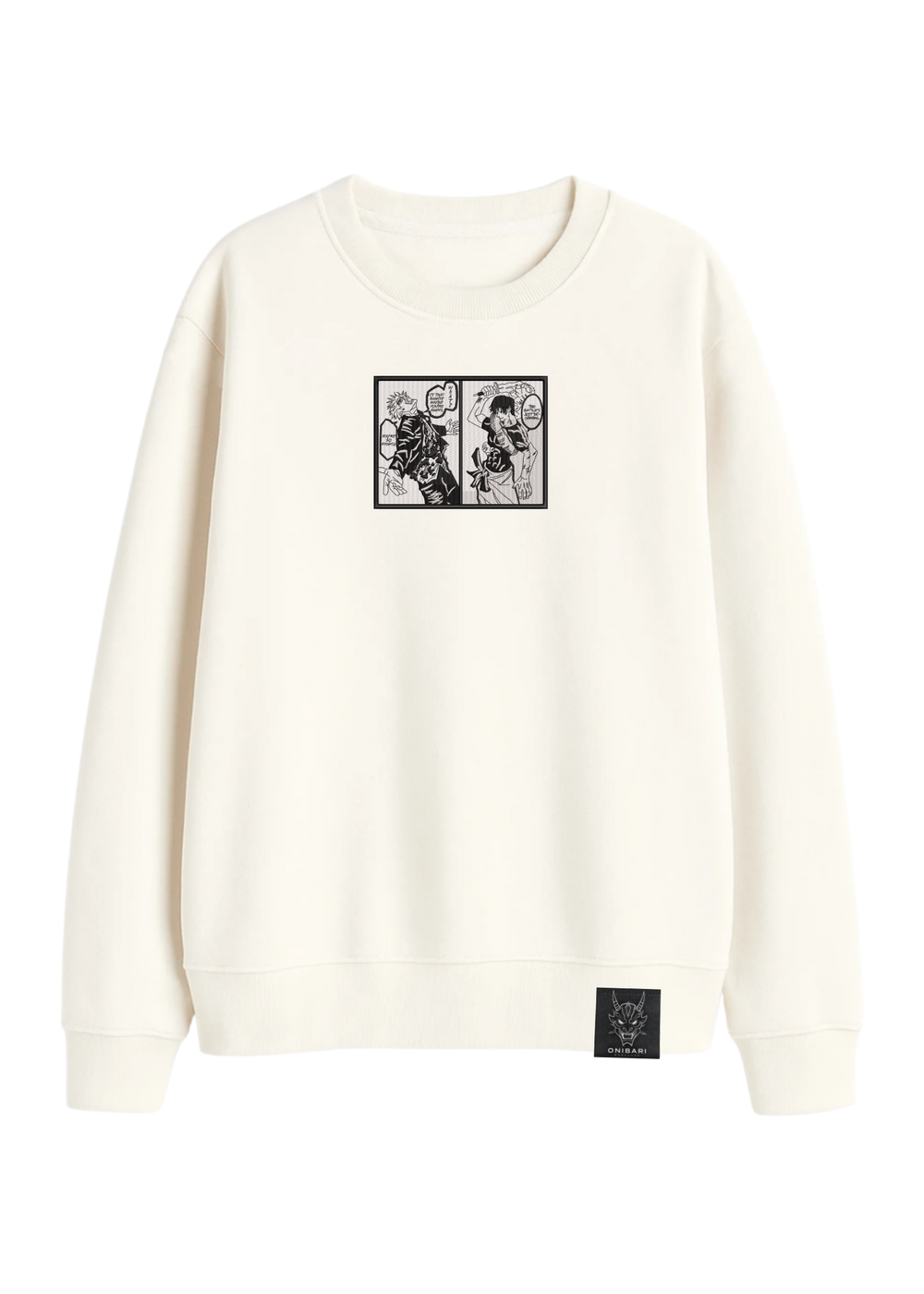 Crewneck Satoru Gojo VS Toji Fushiguro Manga