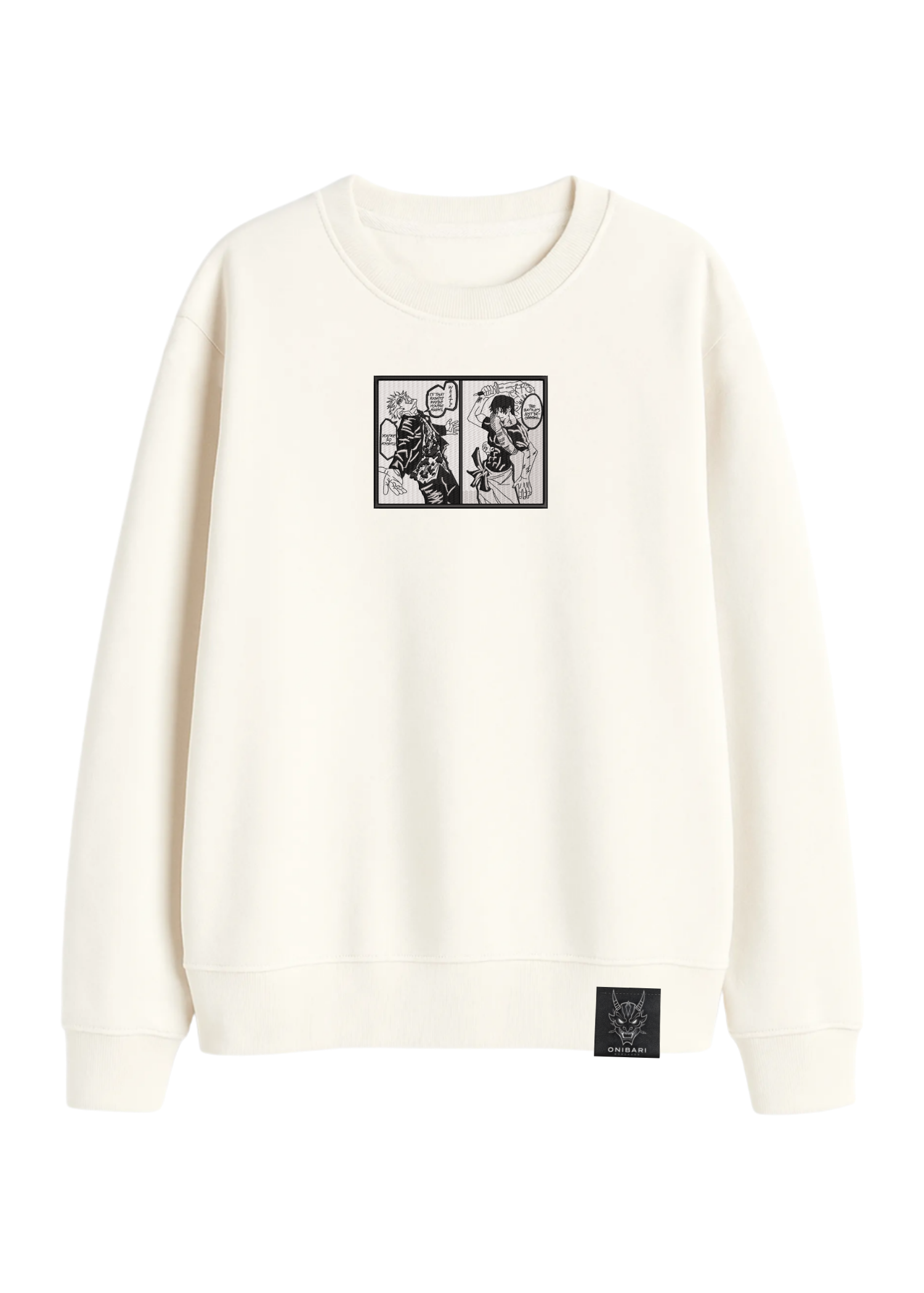 Crewneck Satoru Gojo VS Toji Fushiguro Manga