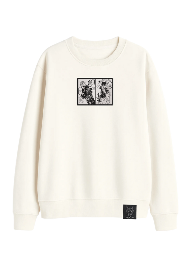 Crewneck Satoru Gojo VS Toji Fushiguro Manga