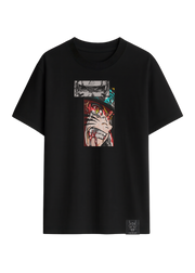 Camiseta Naruto Recuadros