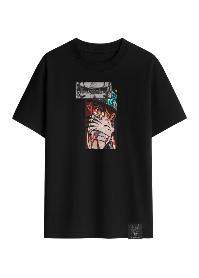 Camiseta Naruto Recuadros