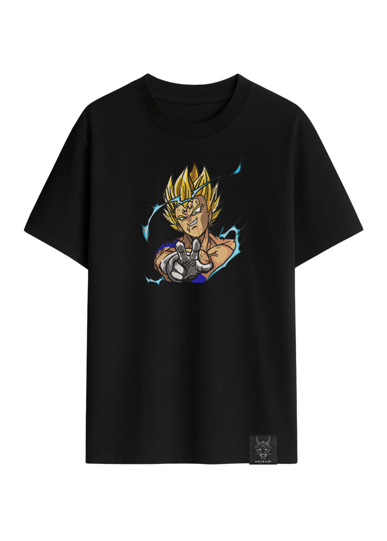 Camiseta Majin Vegeta Super Sayan