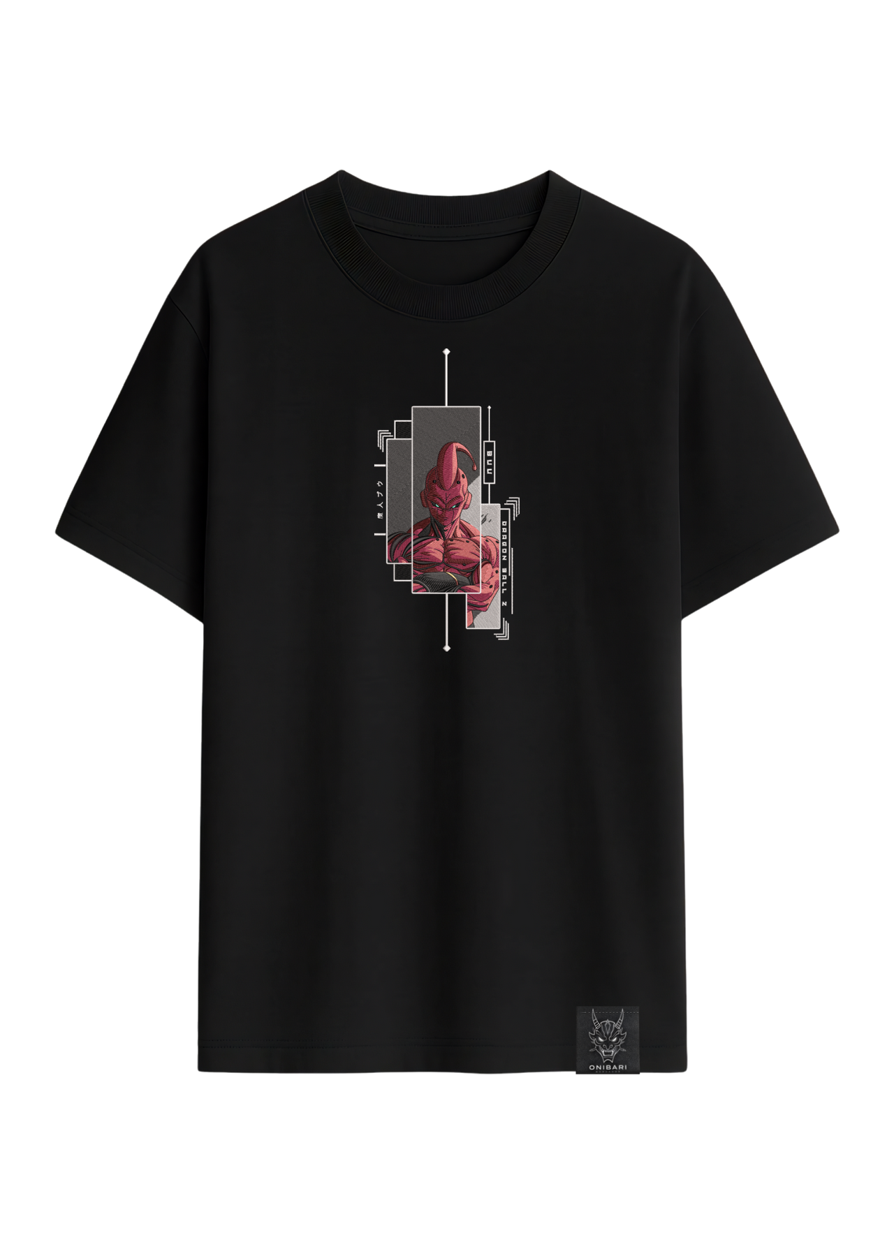 Camiseta Majin Buu Recuadros