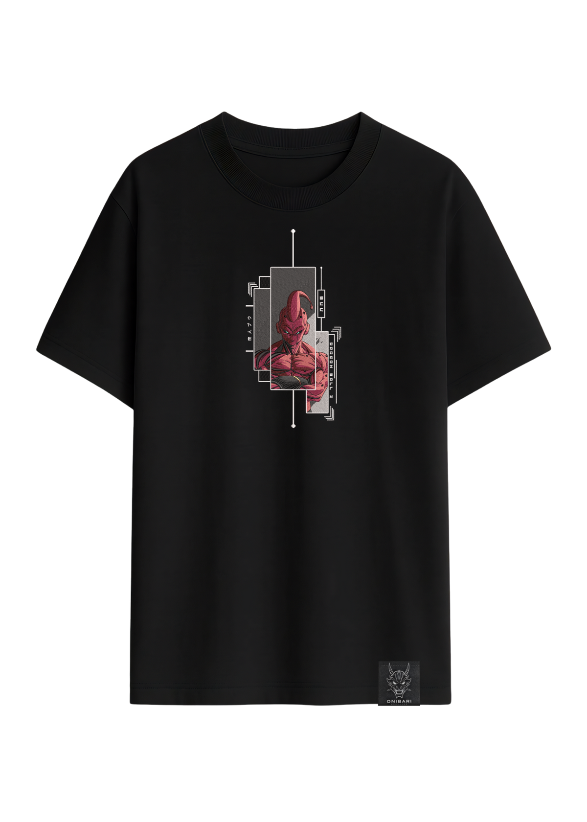 Camiseta Majin Buu Recuadros