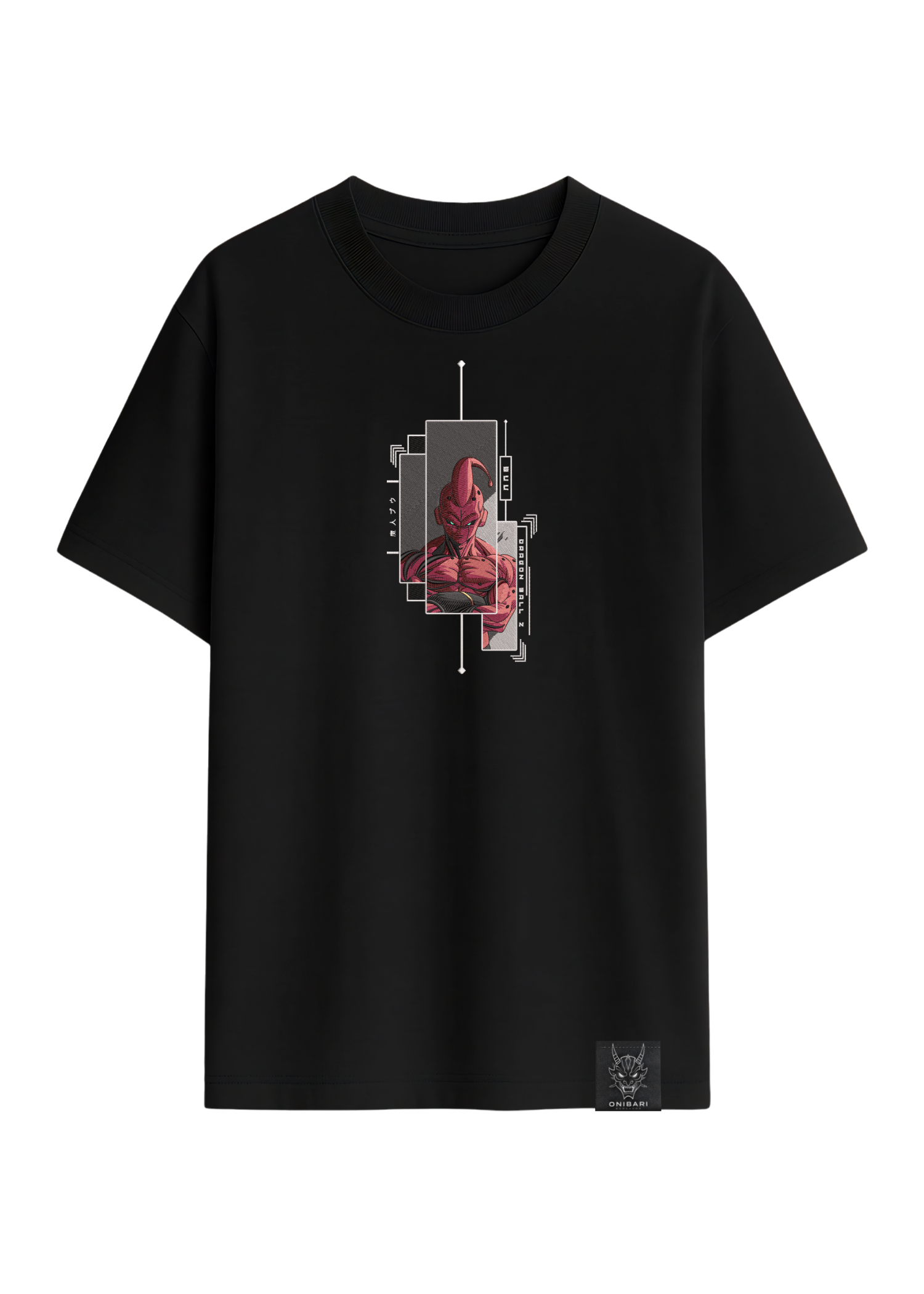 Camiseta Majin Buu Recuadros