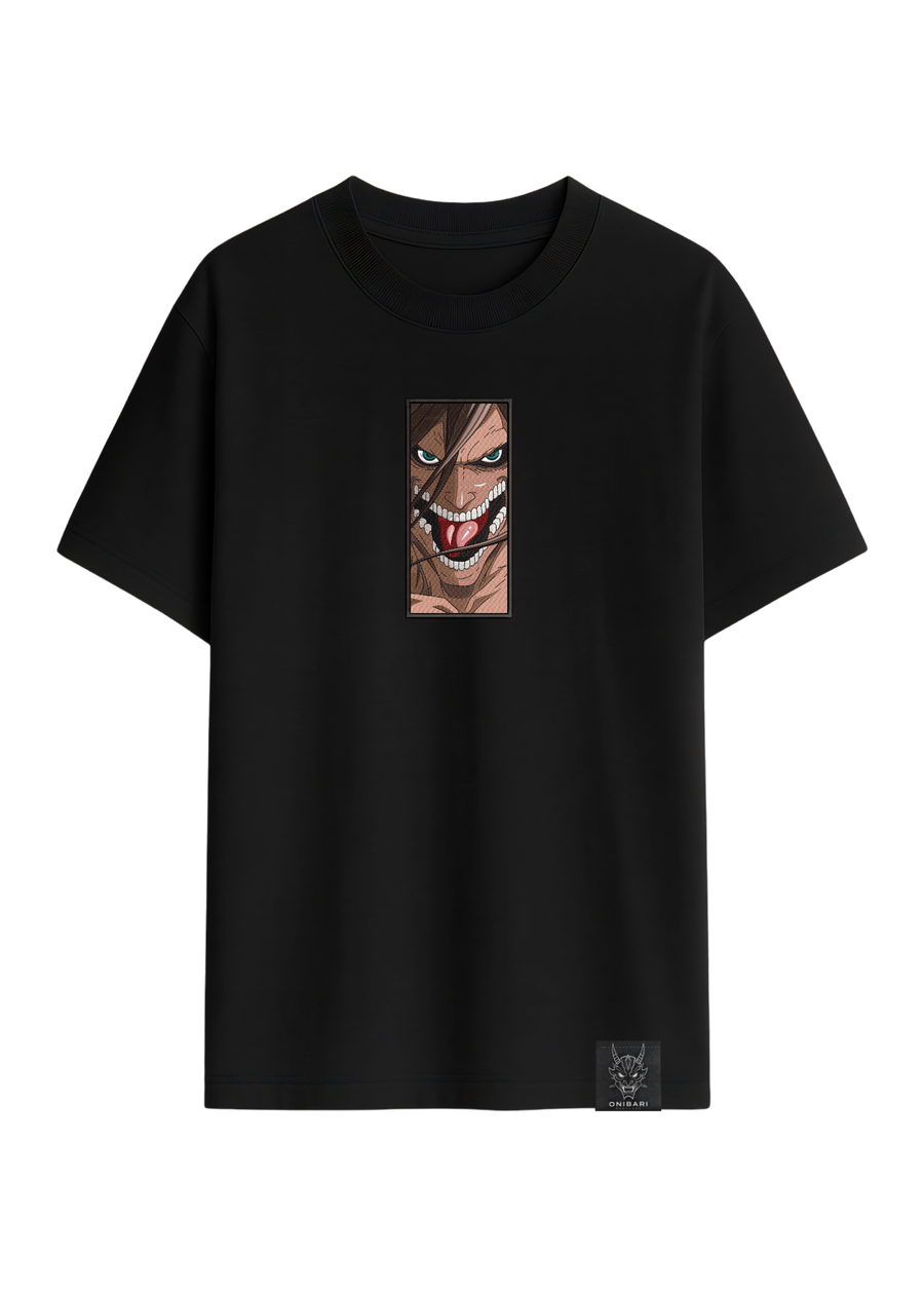 Camiseta Eren Titan De Ataque