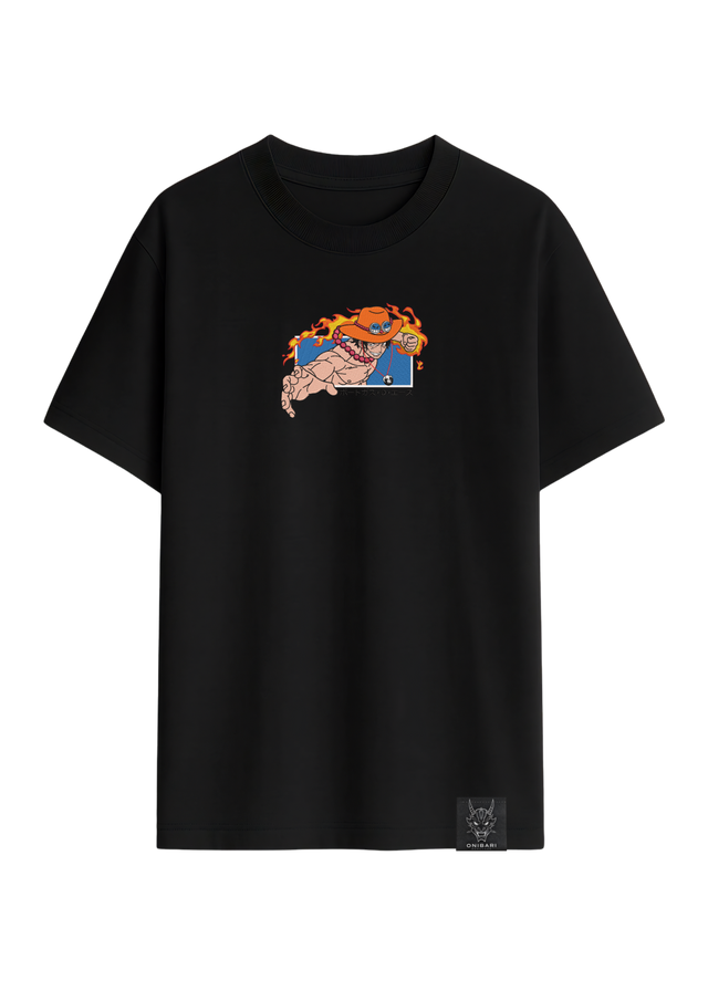 Camiseta Portgas D. Ace Puño De Fuego
