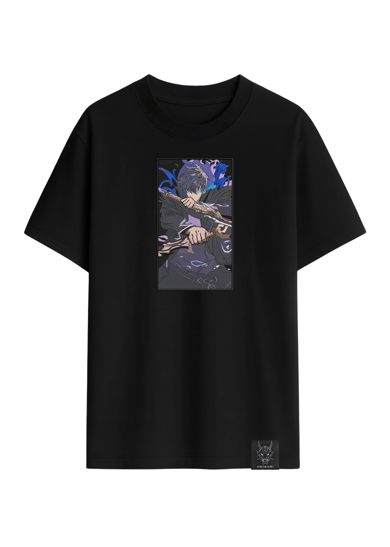 Camiseta Solo Leveling Sung Jin Woo Rectángulo