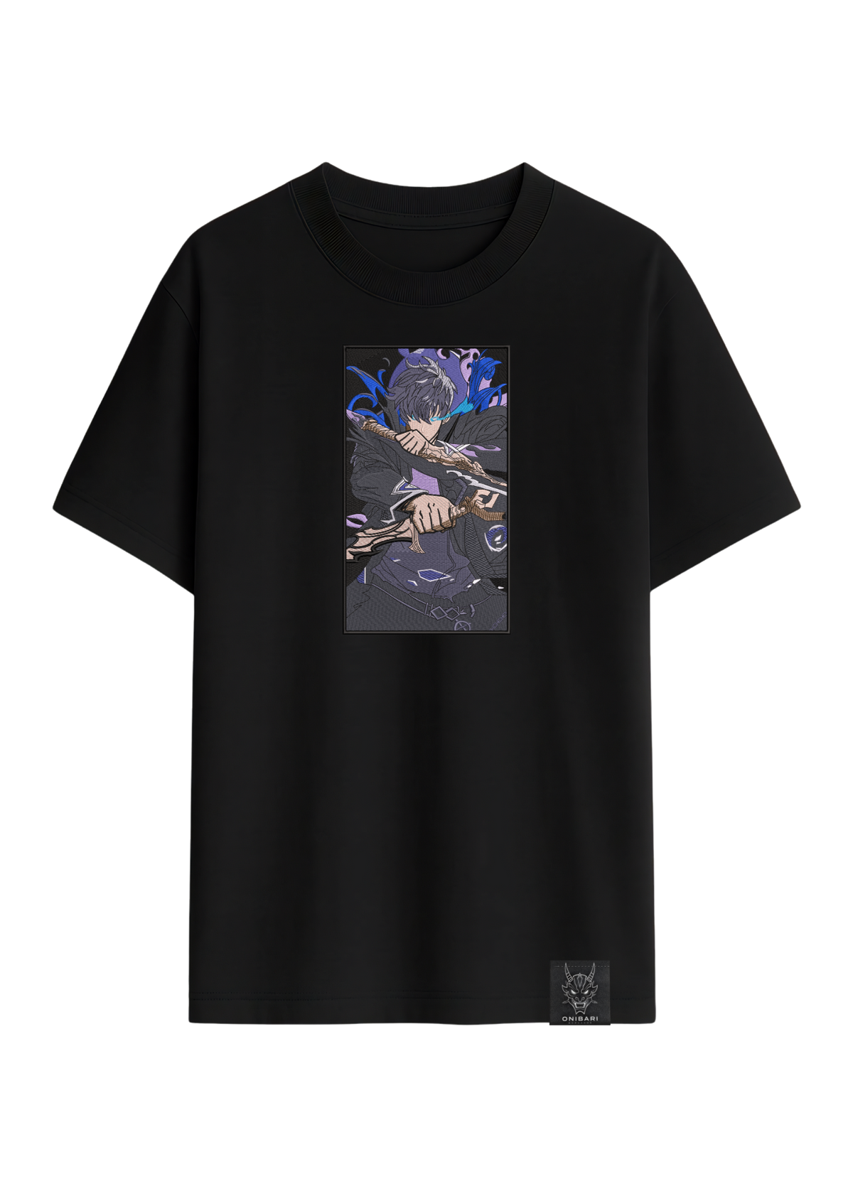 Camiseta Solo Leveling Sung Jin Woo Rectángulo
