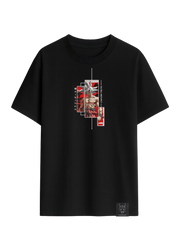 Camiseta Goku Ultra Instinto Recuadros