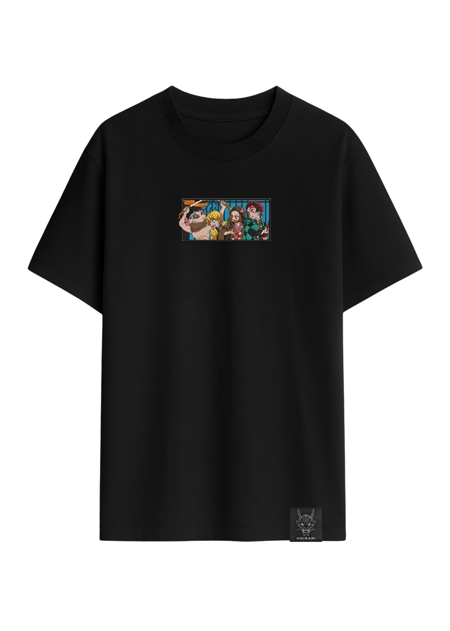 Camiseta Demon Slayer Rectángulo