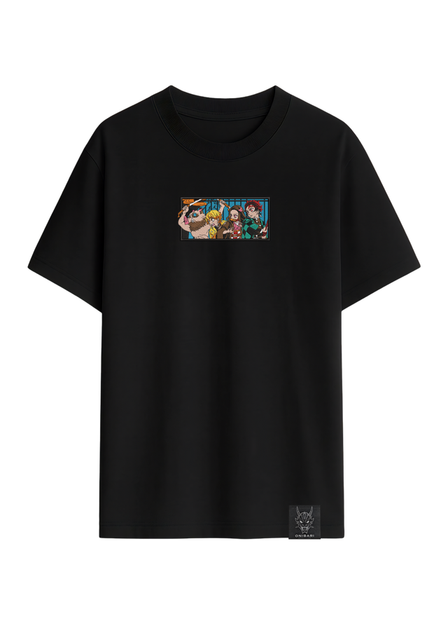 Camiseta Demon Slayer Rectángulo